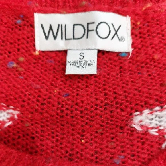 💥HOT ITEM💥Seeing Stars Speckled Distressed Lennon Sweater in Scarlet Red - Picture 16 of 16